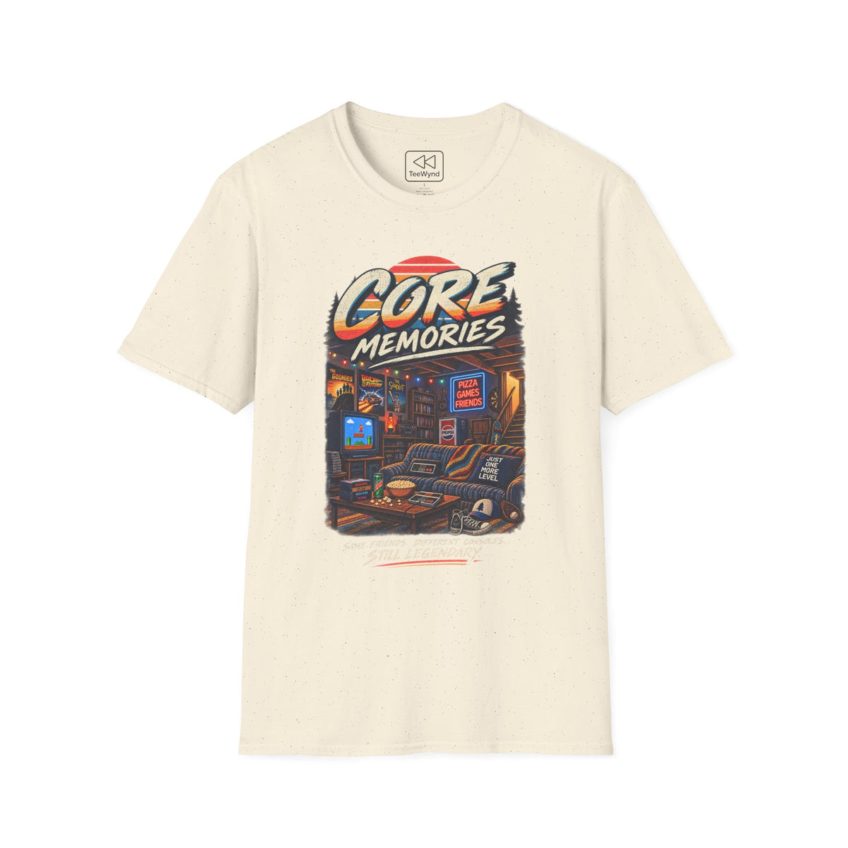 Core Memories T-Shirt — Retro Game Night Graphic Tee