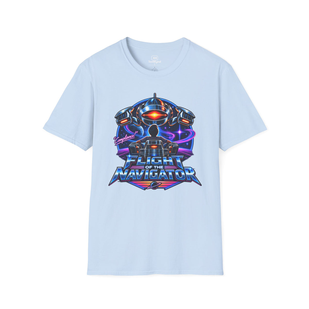 Flight of the Navigator Retro Sci‑Fi T-Shirt