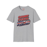 Game Over Britain T-Shirt — Retro Pixel Union Jack Graphic Tee