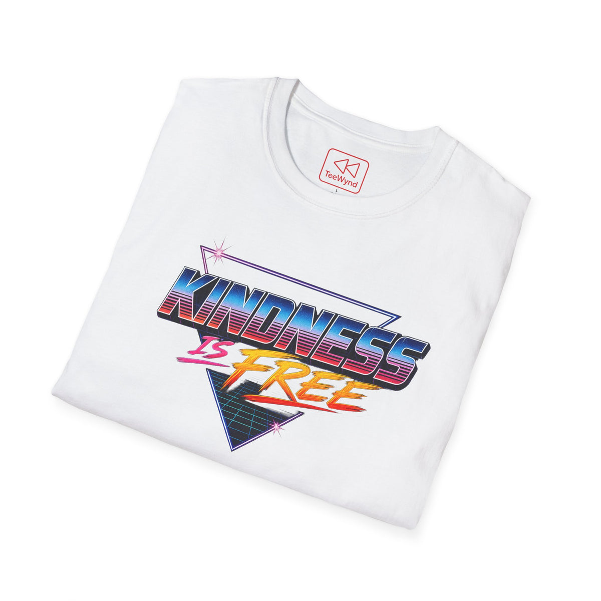 Kindness Is Free Retro Graphic T-Shirt