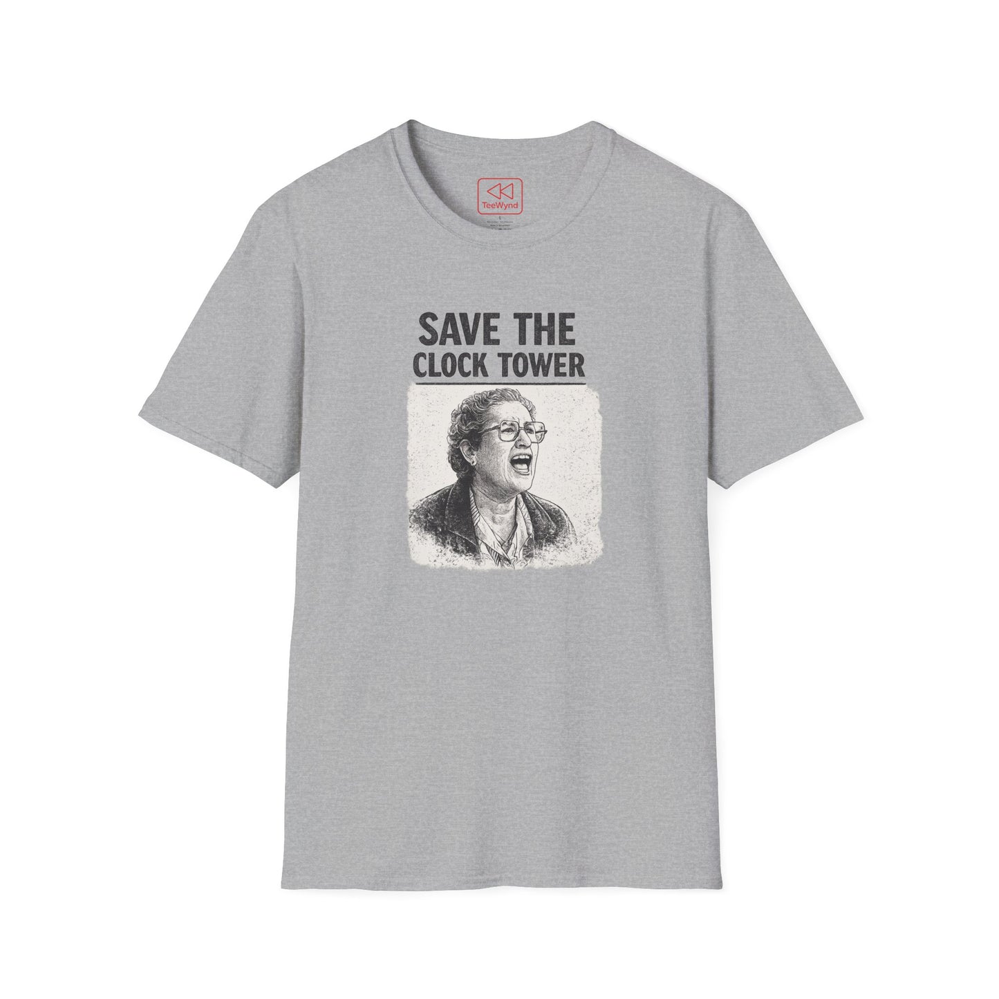 Save The Clock Tower T-Shirt — Back to the Future Tribute Tee