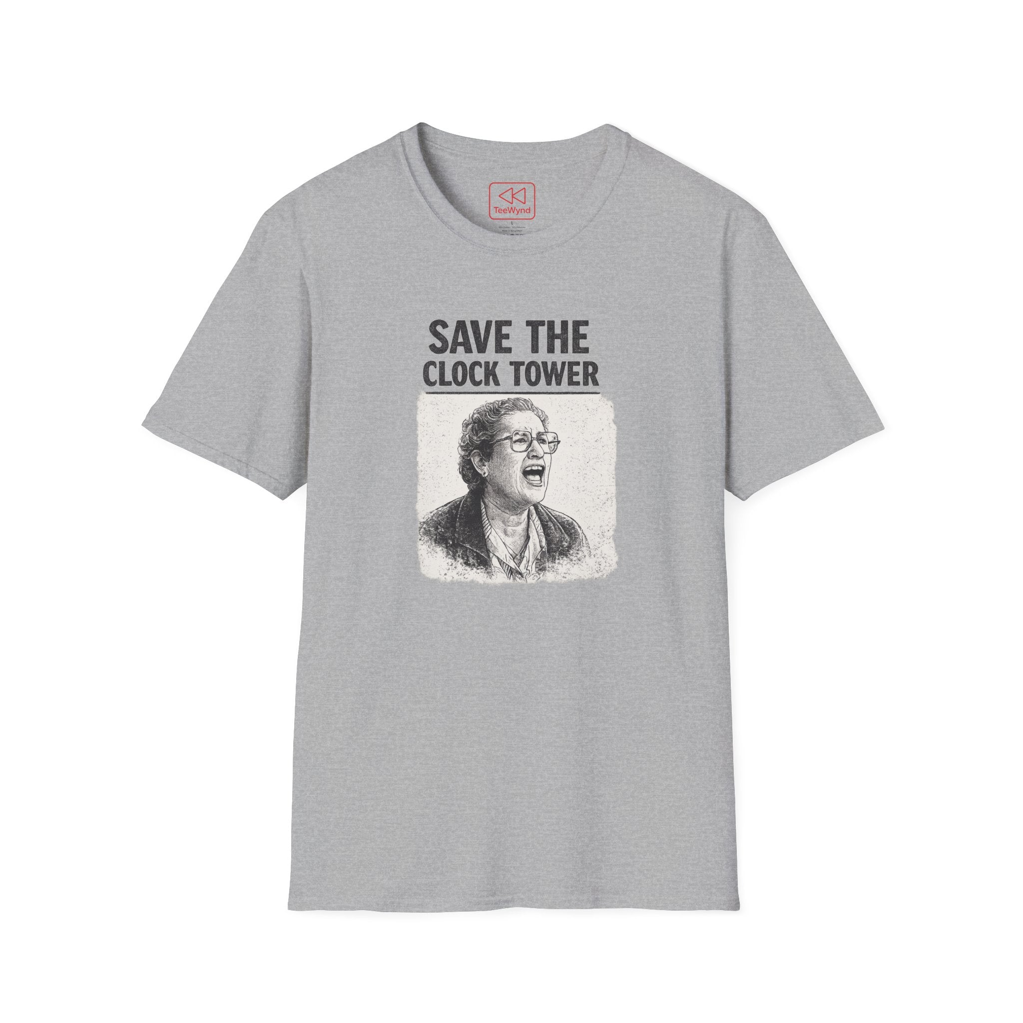 Save The Clock Tower T-Shirt — Back to the Future Tribute Tee