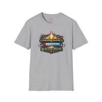 Freedom Achievement T‑Shirt — "Achievement Unlocked: Freedom — 250 Years Completed" Patriotic Tee