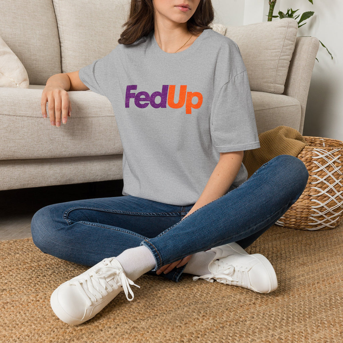 FedUp Graphic Tee — We've all had enough Logo T-Shirt