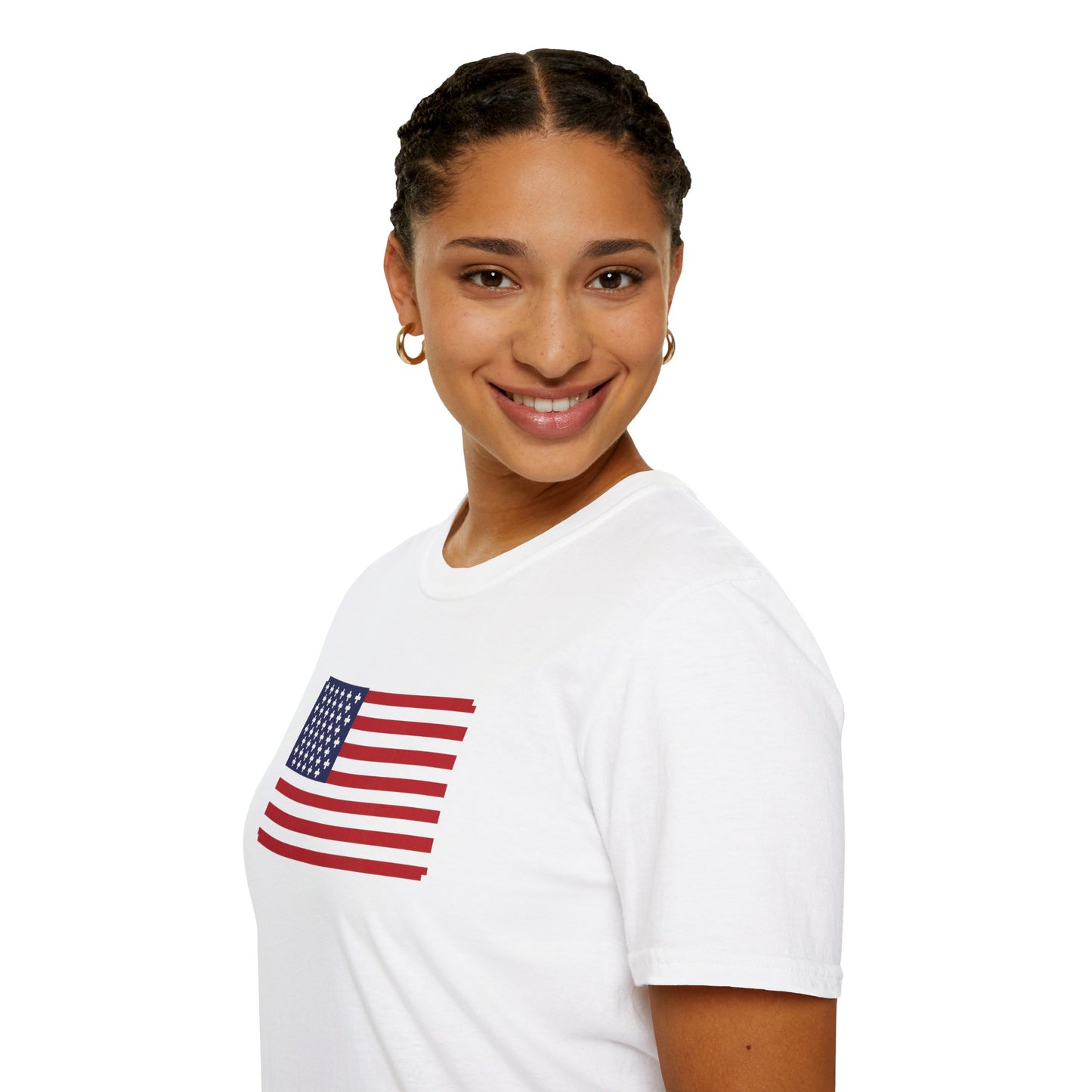 8-Bit American Flag T-Shirt
