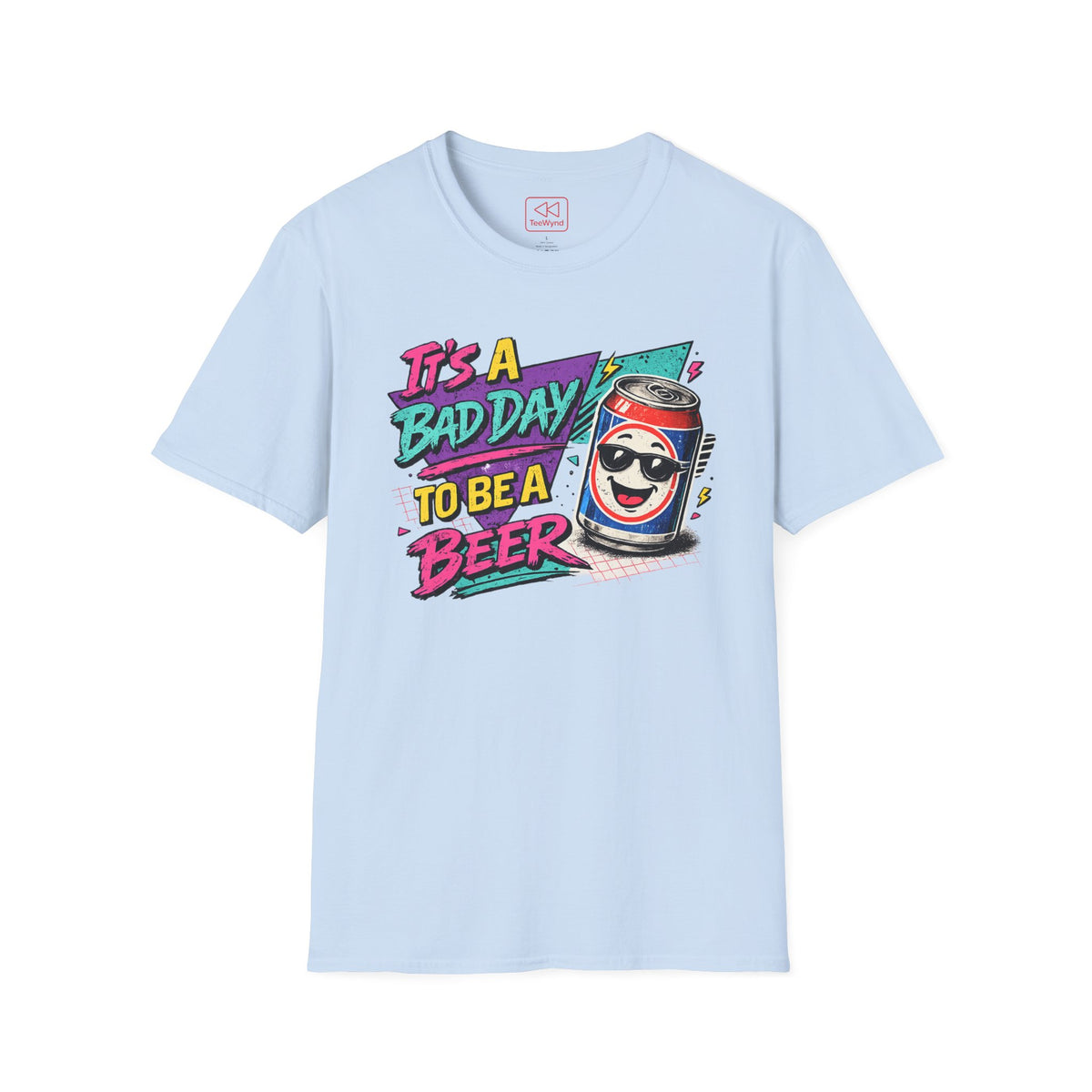 It's a Bad Day to Be a Beer T-Shirt — Retro Funny Beer Graphic Tee
