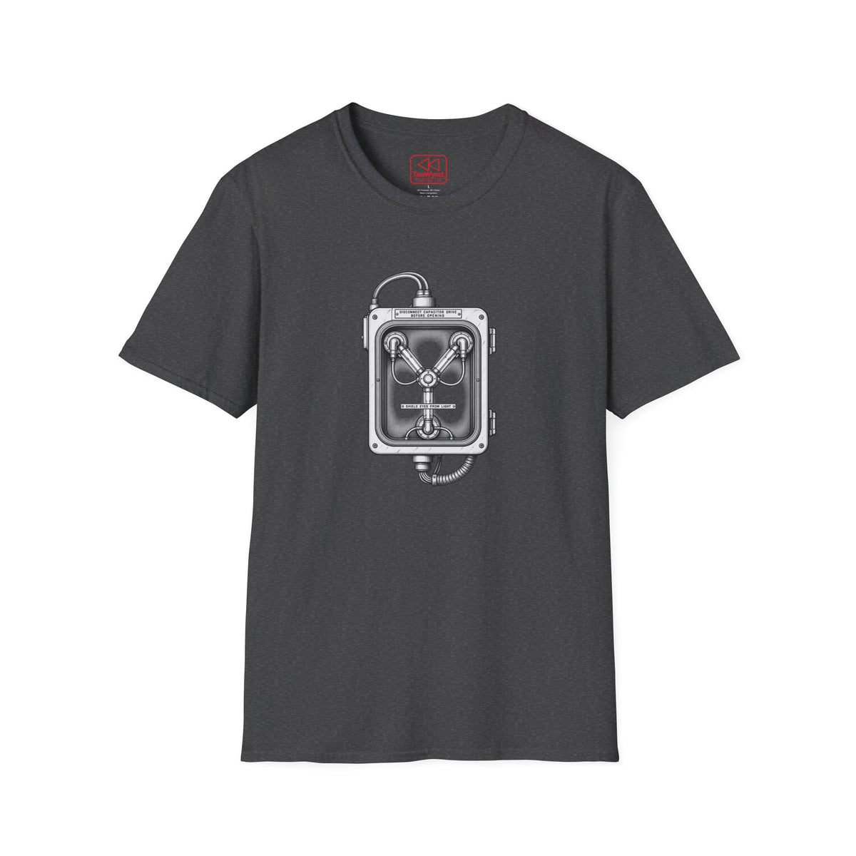 Vintage Flux Capacitor T-Shirt — Retro BTTF Tee
