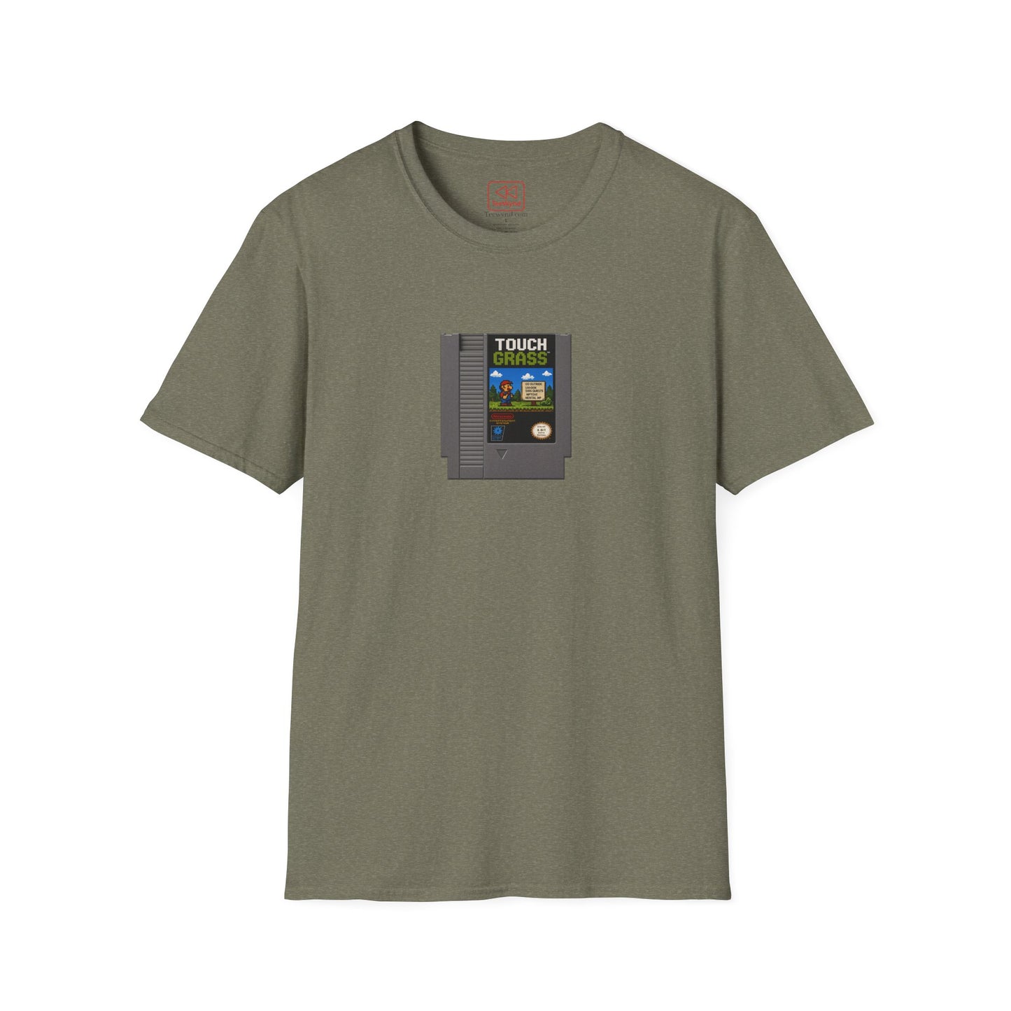 Touch Grass Cartridge T-Shirt — 'When generations collide'