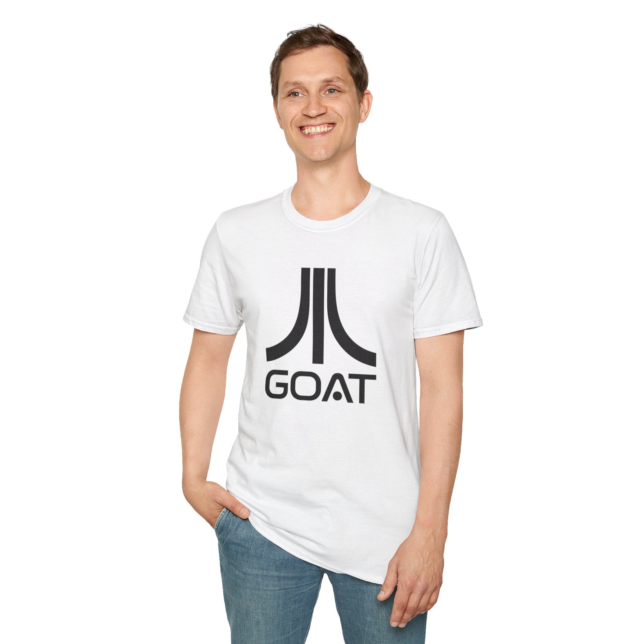 GOAT Logo T-Shirt – Retro Tech Graphic Tee