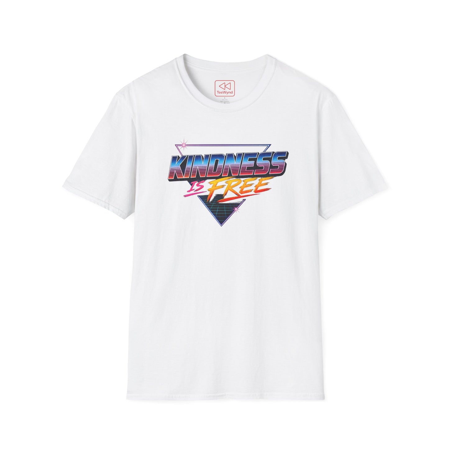 Kindness Is Free Retro Graphic T-Shirt