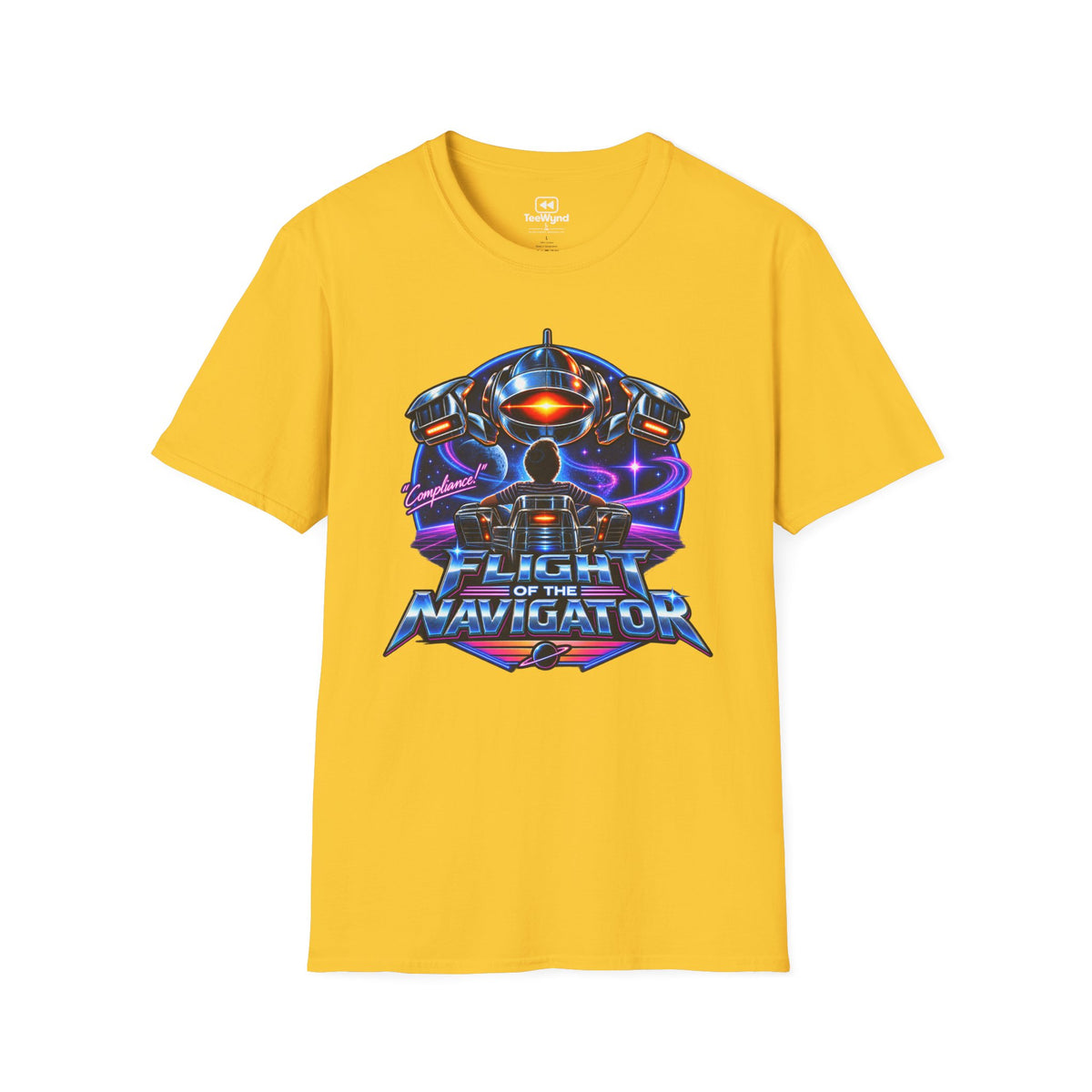 Flight of the Navigator Retro Sci‑Fi T-Shirt