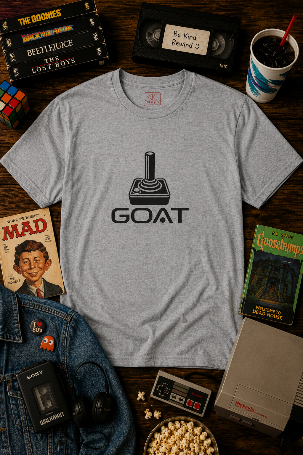 Joystick 'GOAT' Gaming Shirt