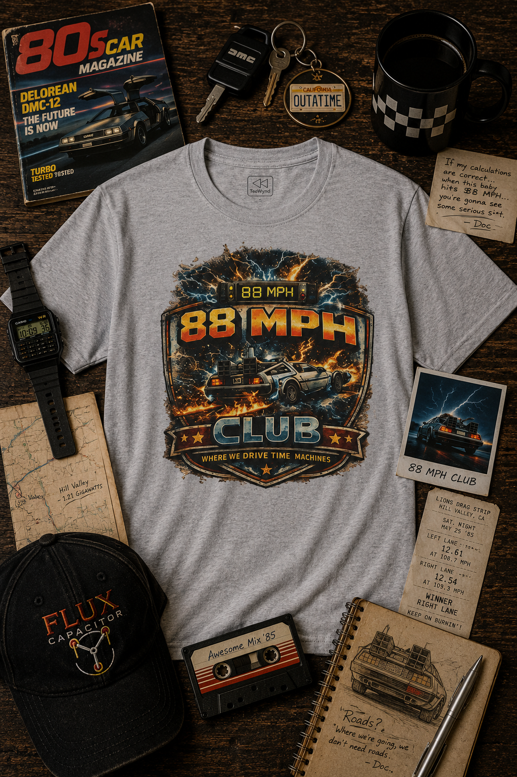 88 MPH Club T‑Shirt