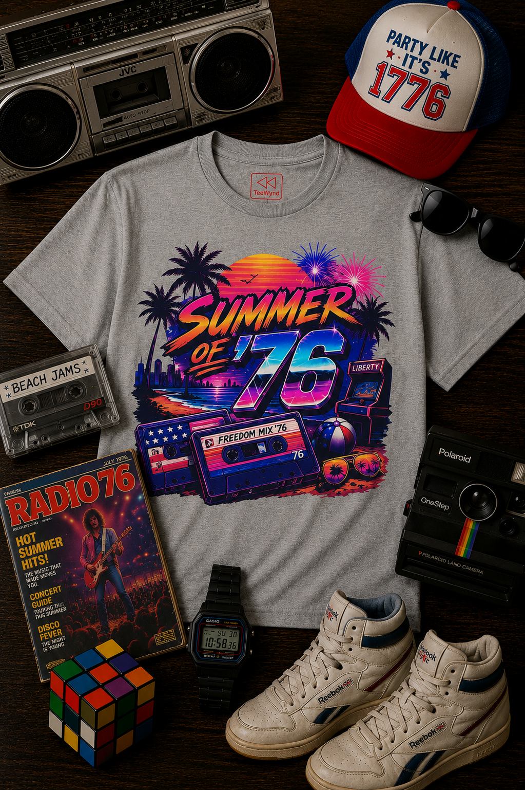 Summer of '76 80's Retro T