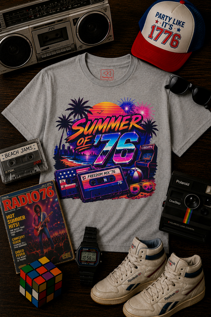 Summer of '76 80's Retro T