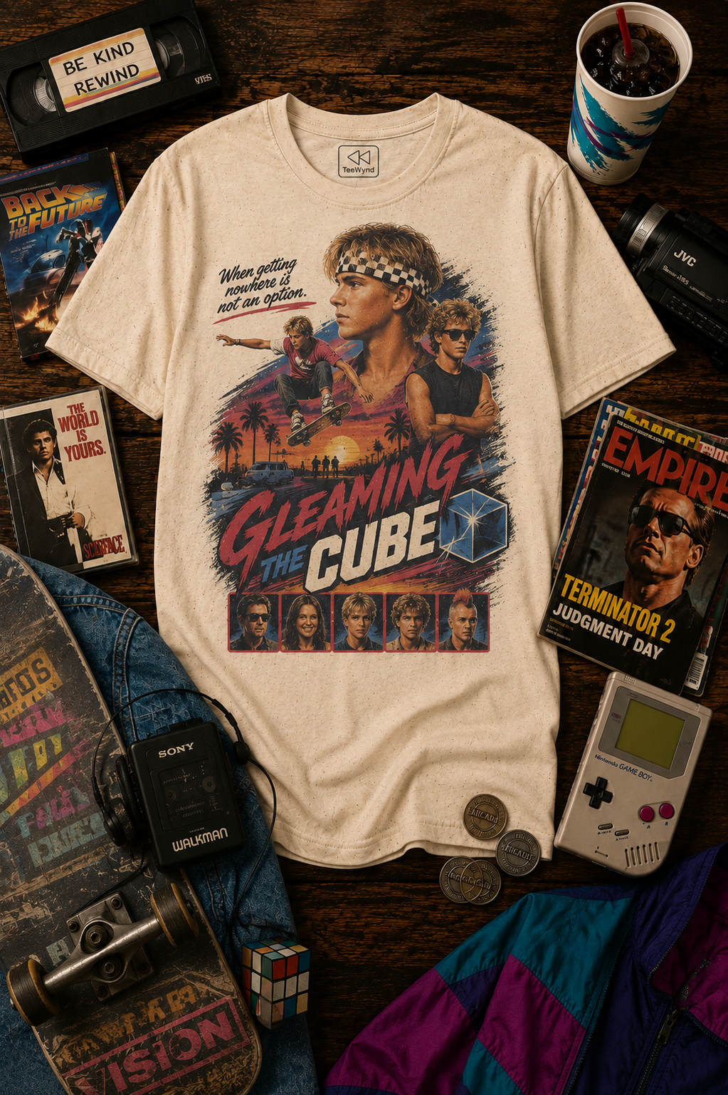 'Gleaming The Cube' Vintage Skate Tee