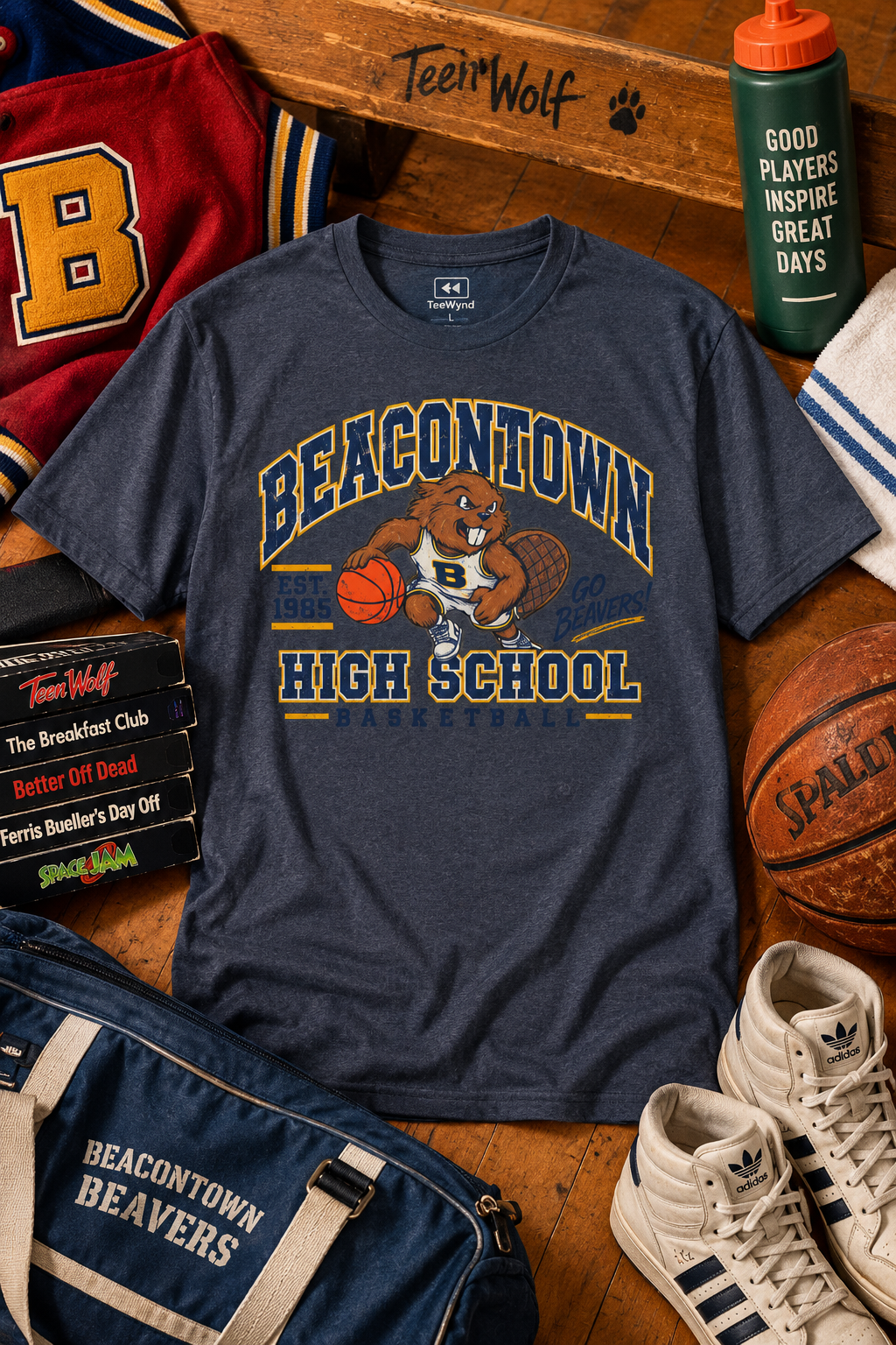 Beacontown High School Basketball — Teen Wolf Tee
