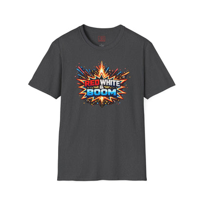 'Red White & Boom' T-Shirt — 4th of July Firework Graphic Tee