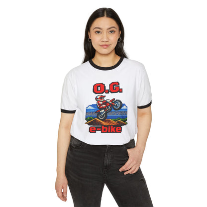 OG E-Bike Retro Ringer Tee