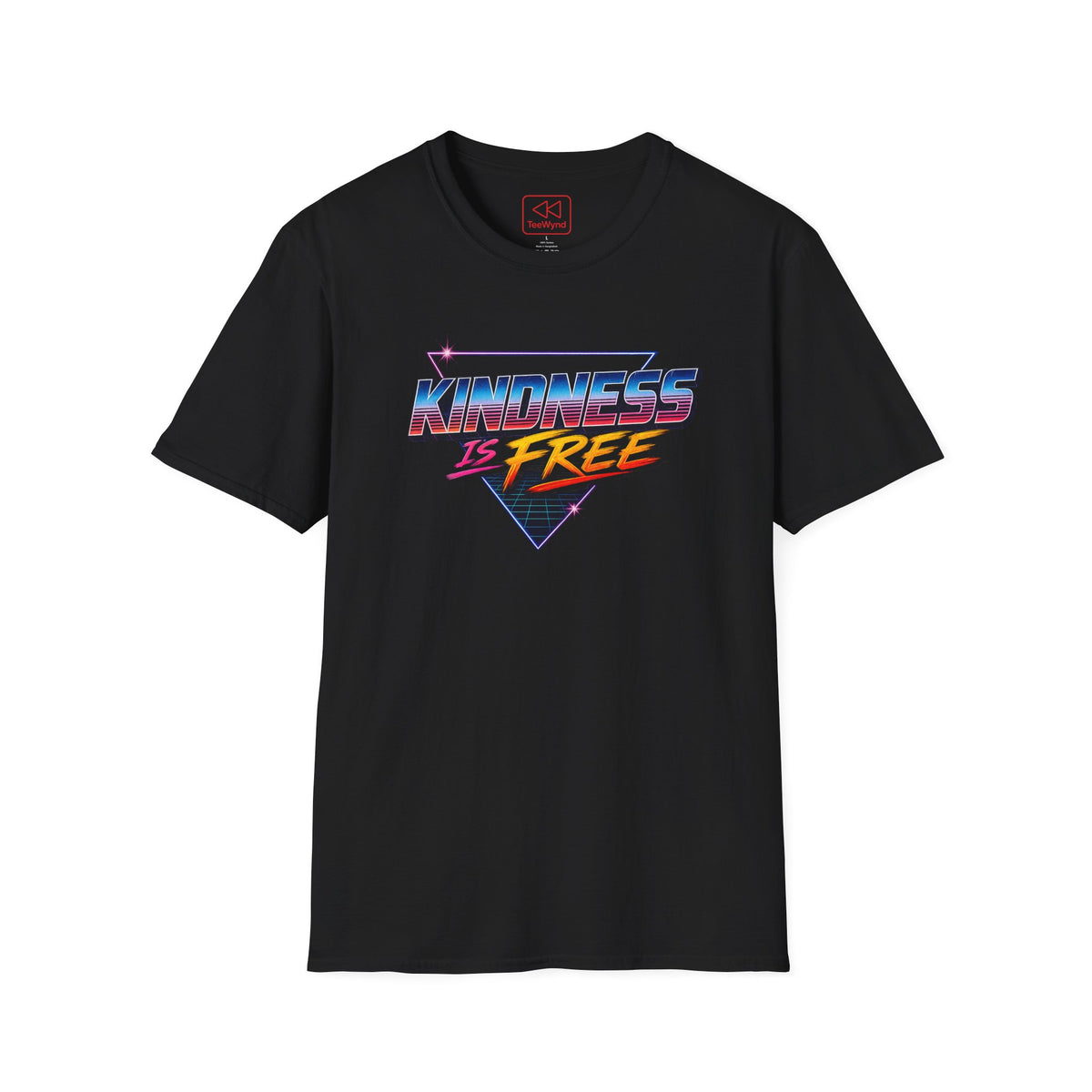 Kindness Is Free Retro Graphic T-Shirt