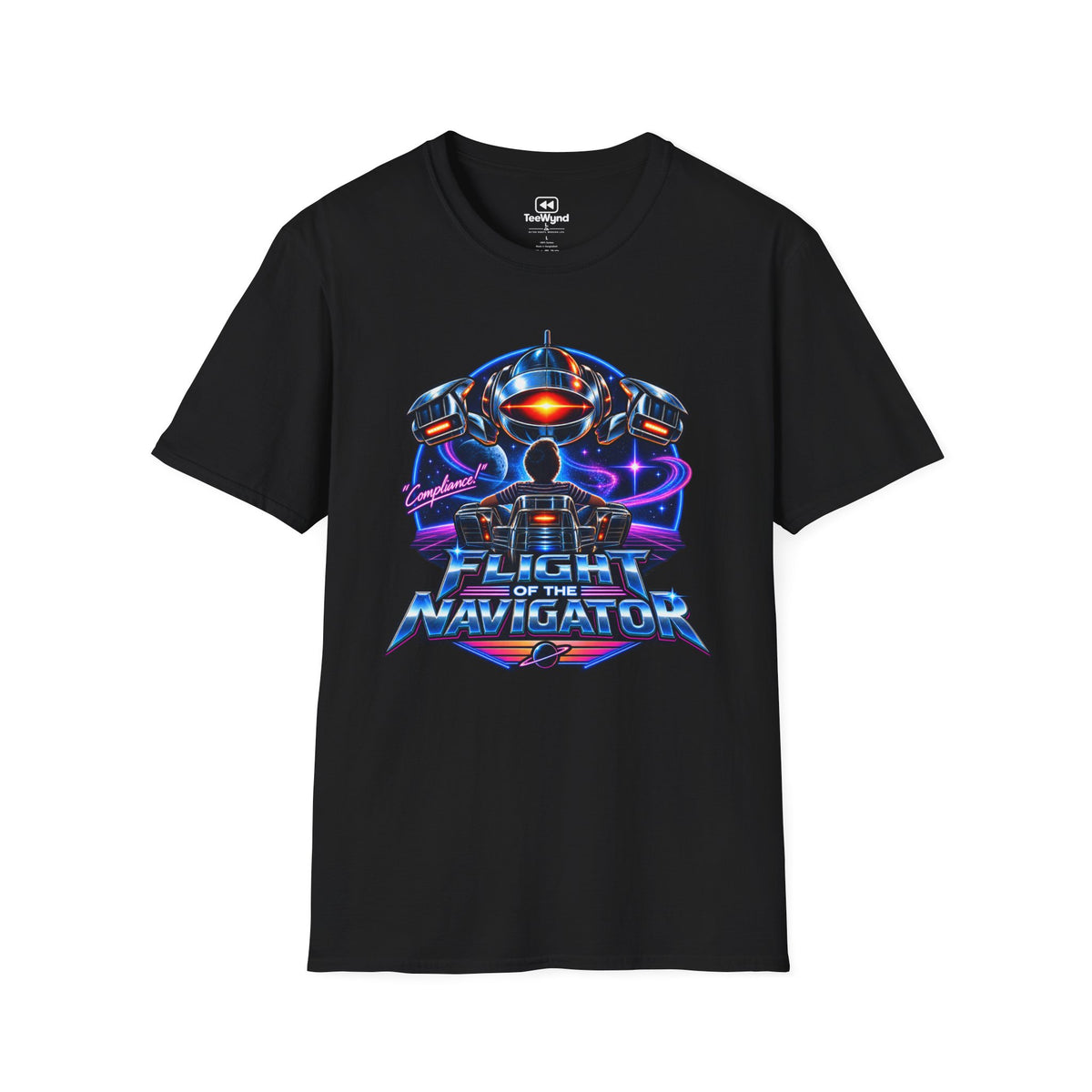 Flight of the Navigator Retro Sci‑Fi T-Shirt