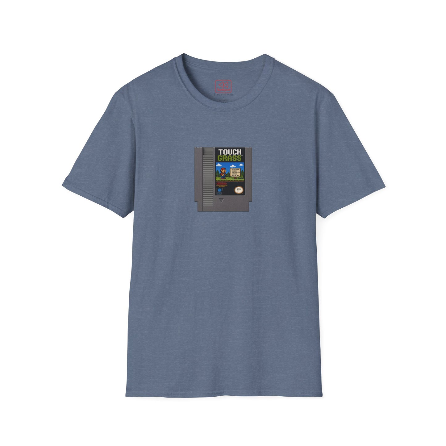 Touch Grass Cartridge T-Shirt — 'When generations collide'