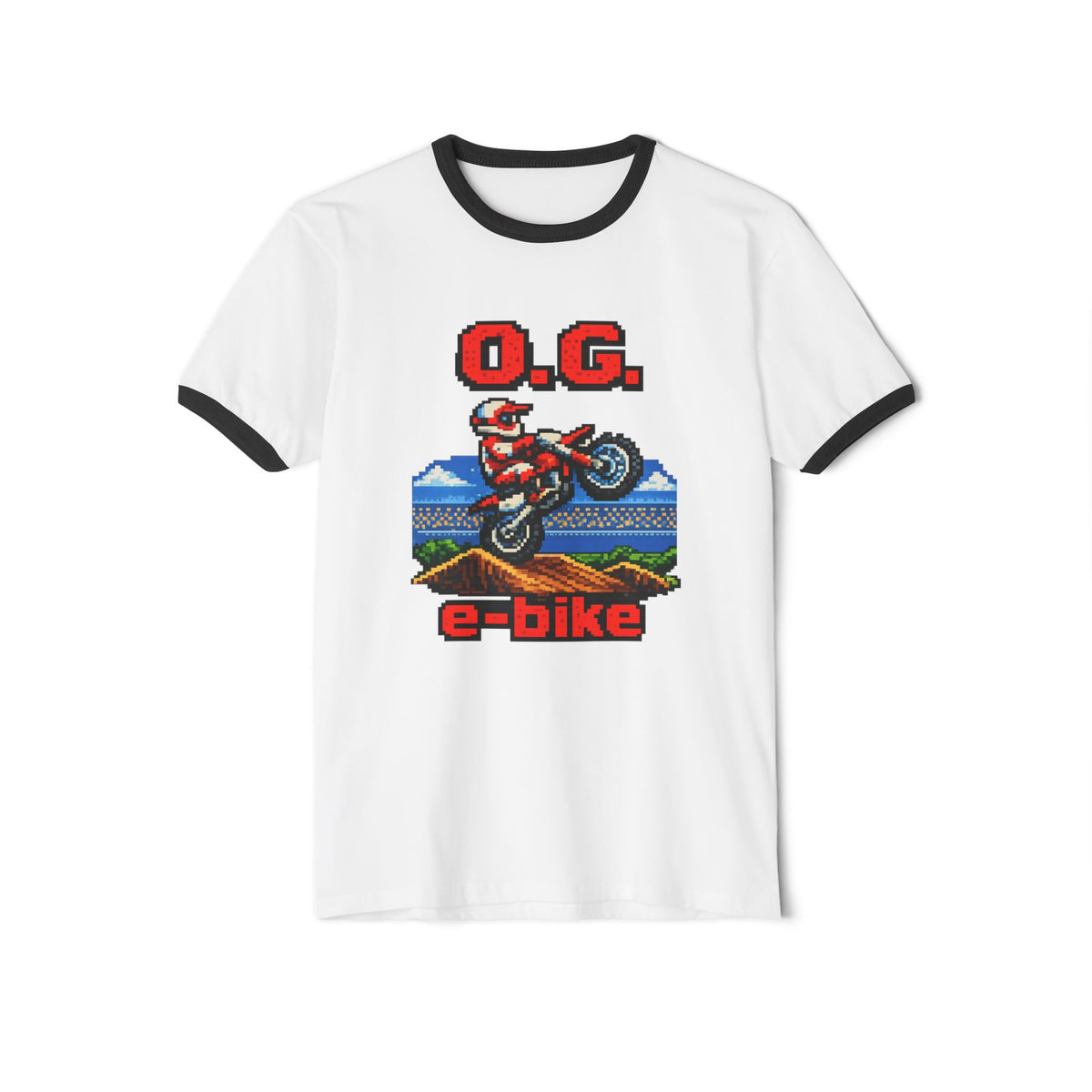 OG E-Bike Retro Ringer Tee
