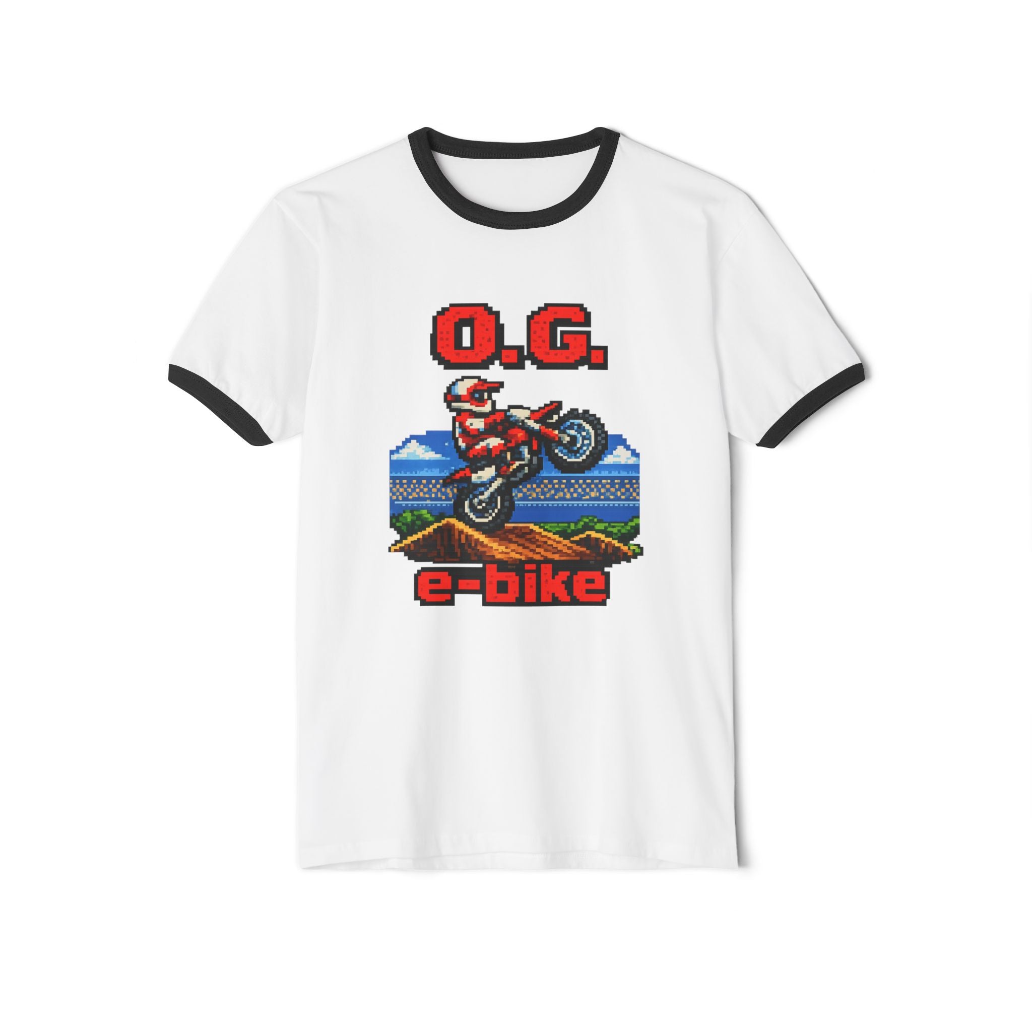 OG E-Bike Retro Ringer Tee