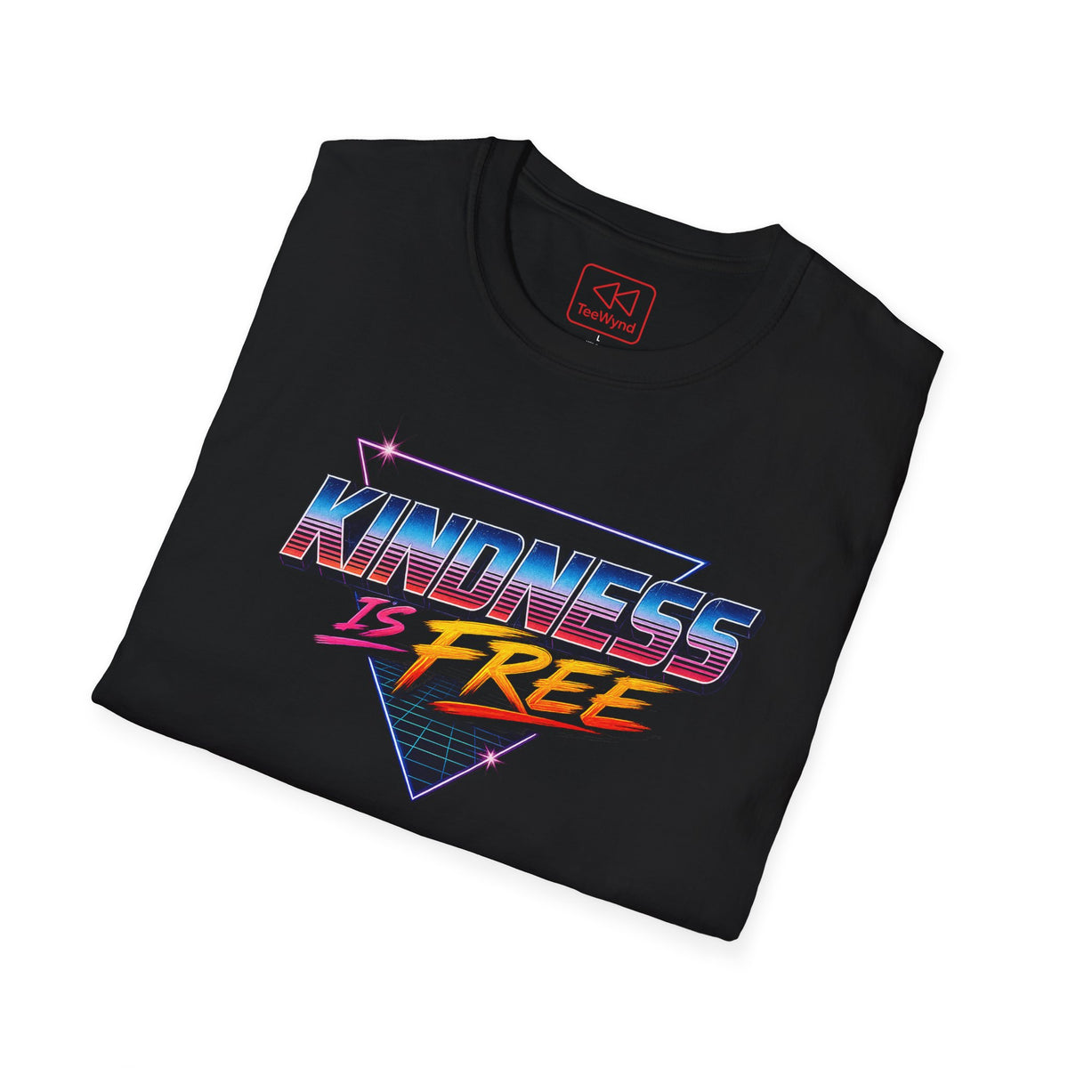 Kindness Is Free Retro Graphic T-Shirt