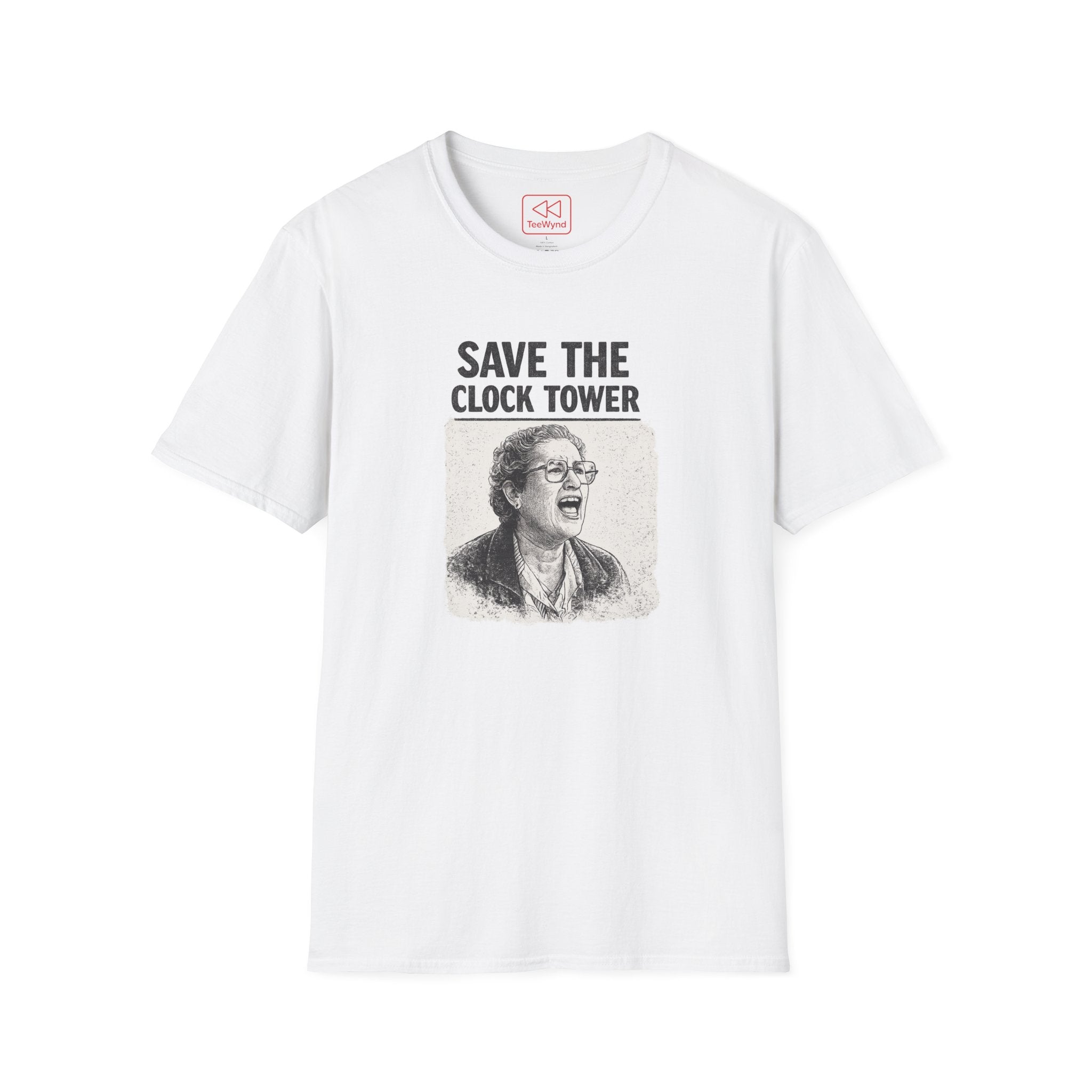 Save The Clock Tower T-Shirt — Back to the Future Tribute Tee