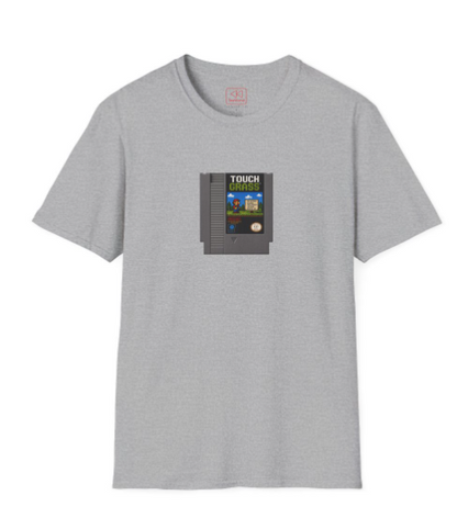 Touch Grass Cartridge T-Shirt — 'When generations collide'
