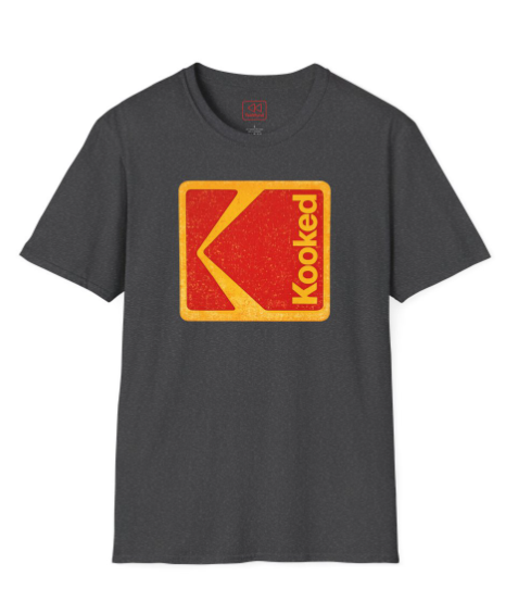 Kooked Retro Logo Tee