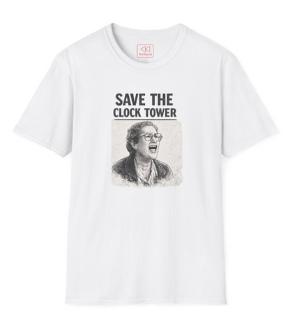 Save The Clock Tower T-Shirt — Back to the Future Tribute Tee