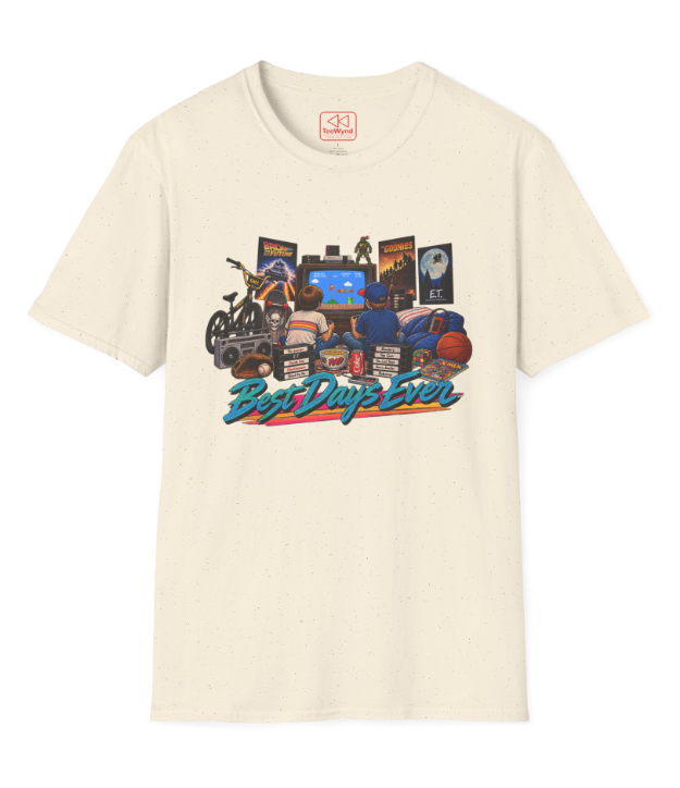 Another Retro 'Best Days Ever' Gaming T-Shirt